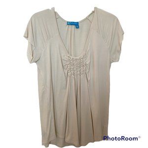 Fresh Produce V-Neck Pullover, Size Medium